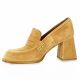 Pao Mocassins cuir velours camel