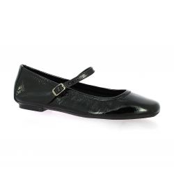 Reqins Ballerines cuir vernis noir