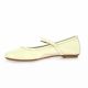 Reqins Ballerines cuir vernis ecru