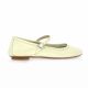 Reqins Ballerines cuir vernis ecru