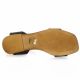 Creator Nu pieds cuir noir
