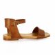 Creator Nu pieds cuir cognac