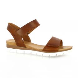 Creator Nu pieds cuir cognac