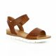 Creator Nu pieds cuir cognac