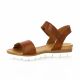 Creator Nu pieds cuir cognac