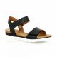 Creator Nu pieds cuir noir
