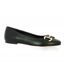 Pao Ballerines cuir noir