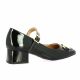 Pao Babies cuir vernis noir