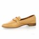 Coco abricot Mocassins cuir cognac