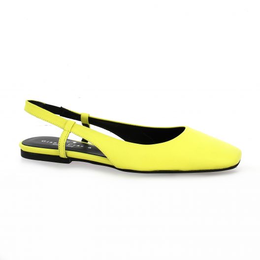 Gianni crasto Ballerines cuir jaune