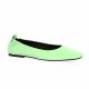 Gianni crasto Ballerines cuir vert d'eau