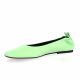 Gianni crasto Ballerines cuir vert d'eau