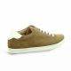 So send Derby cuir velours camel/or