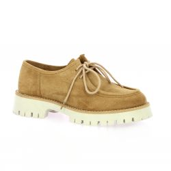 We do Derby cuir velours camel