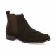 Exit Boots cuir velours marron