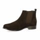 Exit Boots cuir velours marron