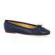 Gianni crasto Ballerines cuir marine