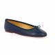 Gianni crasto Ballerines cuir marine