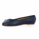 Gianni crasto Ballerines cuir marine