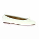 Gianni crasto Ballerines cuir blanc