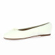 Gianni crasto Ballerines cuir blanc