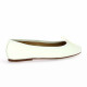 Gianni crasto Ballerines cuir blanc