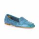 Gianni crasto Mocassins cuir bleu