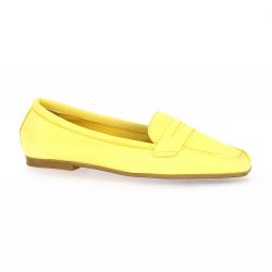 Gianni crasto Mocassins cuir jaune