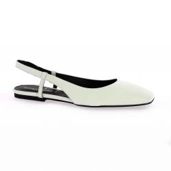 Gianni crasto Ballerines cuir blanc