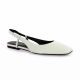 Gianni crasto Ballerines cuir blanc