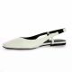 Gianni crasto Ballerines cuir blanc