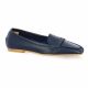 Gianni crasto Mocassins cuir marine