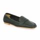 Gianni crasto Mocassins cuir noir