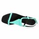 Gianni crasto Ballerines cuir turquoise