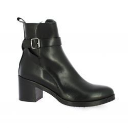 Gianni crasto Boots cuir noir