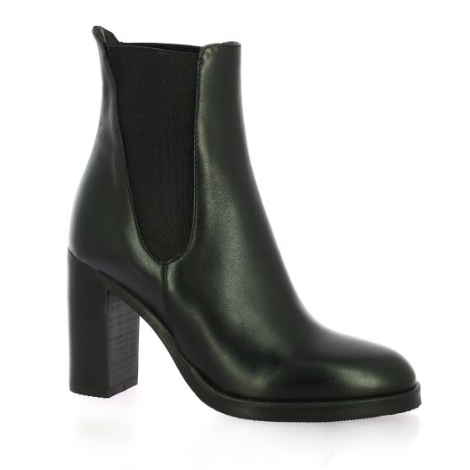 Gianni crasto Boots cuir noir