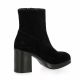 Angelica Boots cuir velours noir