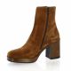 Angelica Boots cuir velours cognac