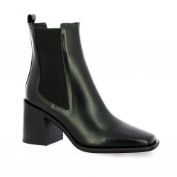 Fremilu Boots cuir noir