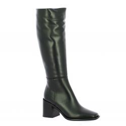 Fremilu Bottes cuir noir