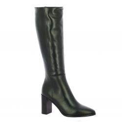 Fremilu Bottes cuir noir