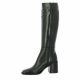 Fremilu Bottes cuir noir