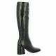 Fremilu Bottes cuir noir