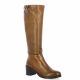 Gianni crasto Bottes cuir cognac