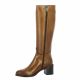 Gianni crasto Bottes cuir cognac