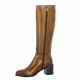 Gianni crasto Bottes cuir cognac