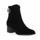 Vidi studio Boots cuir velours noir