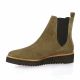 Vidi studio Boots cuir velours taupe