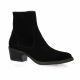 Vidi studio Boots cuir velours noir