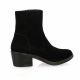 Vidi studio Boots cuir velours noir